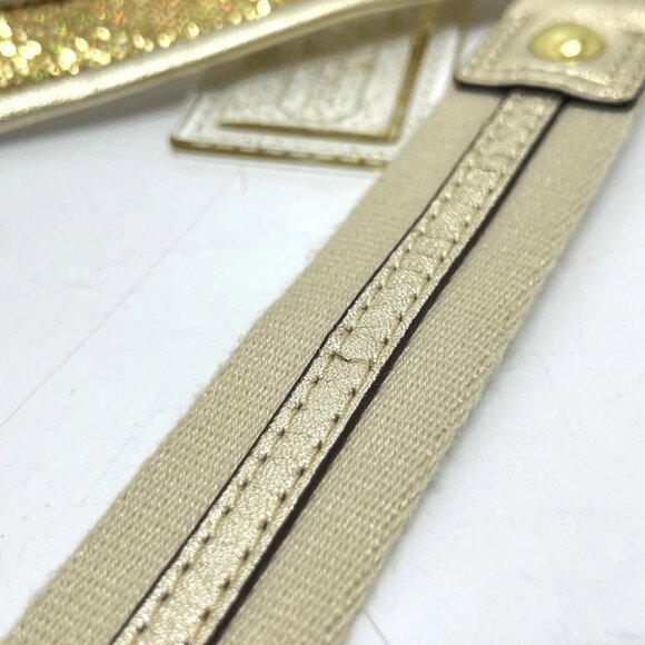 COACH F20761 Poppy Daisy Floral Applique Signature Crossbody Bag Shoulder Bag - Picture 6 of 16